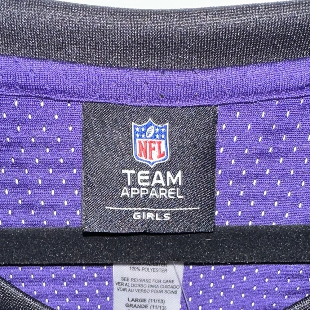 Team Apparel Purple and Black Kids Jersey